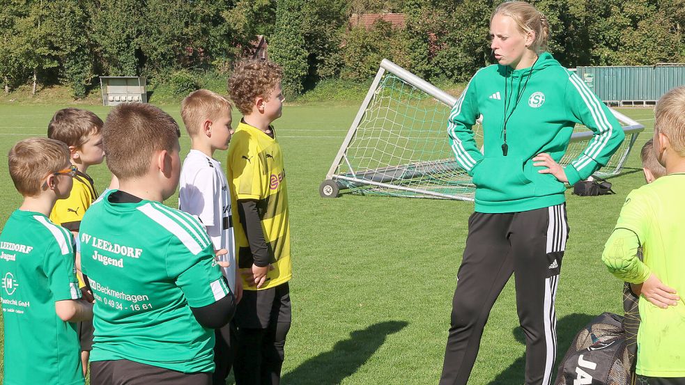 Kim Gerdsen bewegt viel im Verein, nicht nur die Jugend. Foto: Vortanz