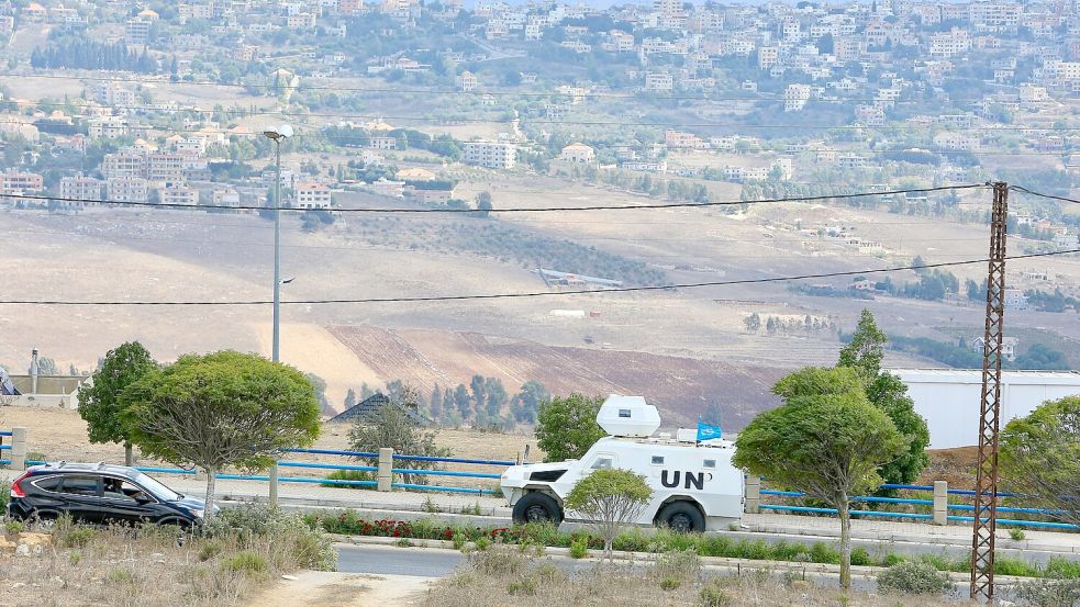 Die UN-Mission Unifil überwacht das Grenzgebiet seit Jahrzehnten. Foto: Ali Hashisho/XinHua/dpa