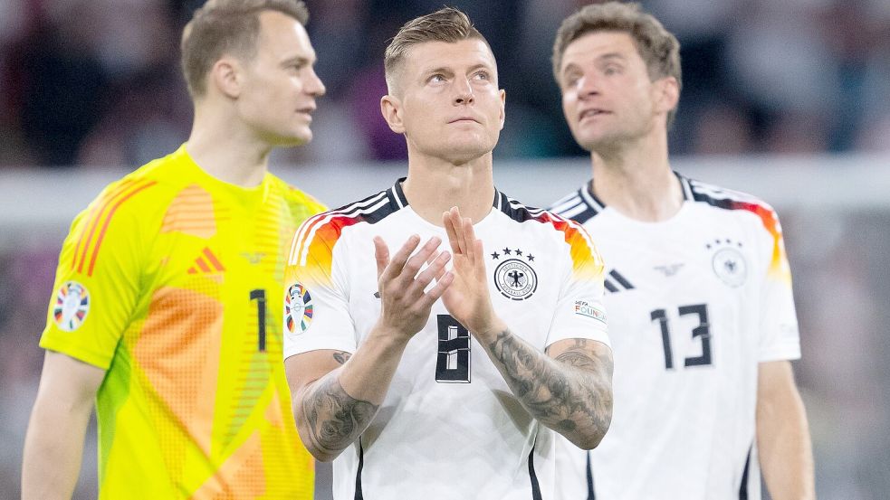 Toni Kroos wird bei der Verabschiedung der letzten 2014-Weltmeister in München fehlen. Foto: Sven Hoppe/dpa