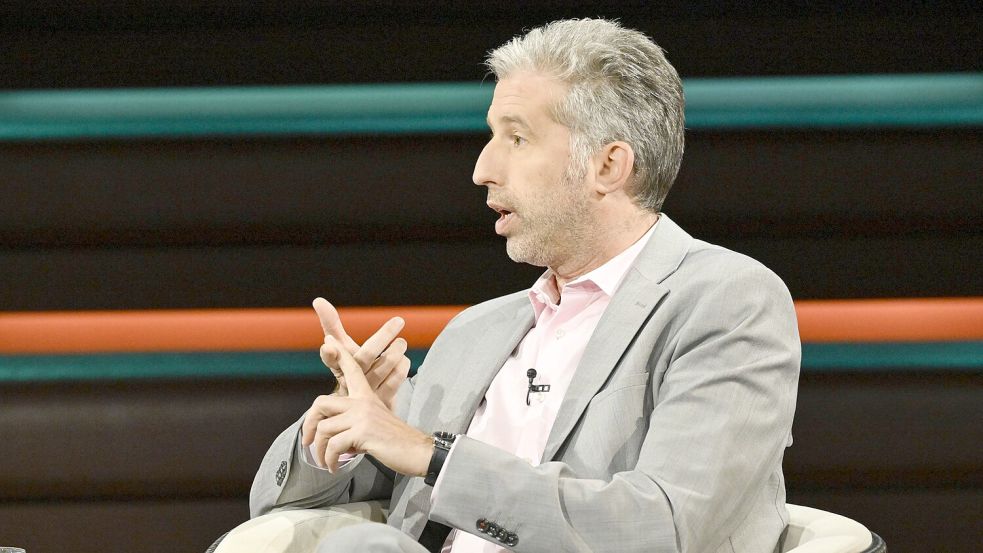 Tübingens Oberbürgermeister Boris Palmer, ehemals Grüne, bennent in der ZDF-Sendung „Markus Lanz“, was aus seiner Sicht in der Asylpolitik schiefgelaufen ist. Foto: IMAGO/teutopress