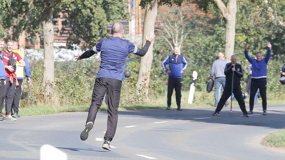 Alwin Jurisch und Pfalzdorf leisteten Wiedergutmachung nach der Derbypleite und schlugen Norden.Foto: Wilfried Gronewold