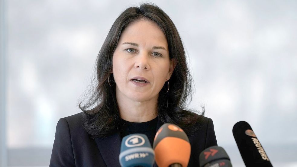 Außenministerin Annalena Baerbock hat die Hinrichtung verurteilt. (Archivbild) Foto: Bilal Hussein/AP/dpa