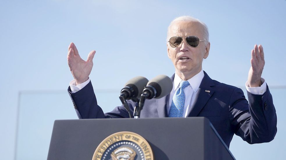 Der Demokrat Biden will es bei der Amtseinführung anders halten als sein republikanischer Vorgänger Trump. (Archivbild) Foto: Mark Schiefelbein/AP