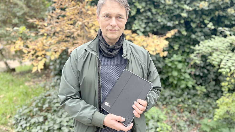 Wehrt sich gegen elternfinanzierte Schüler-Tablets: Christian Winter aus Hannover. Foto: Winter