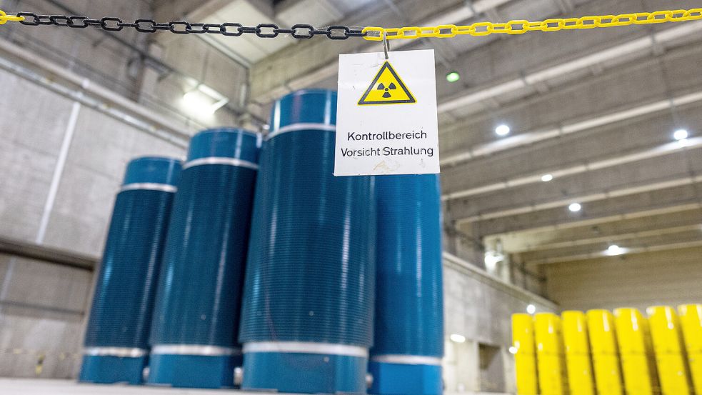 Atommüll im Zwischenlager Ahaus: Wohin damit? Foto: dpa/Guido Kirchner