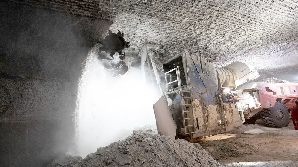 Salz liegt in Deutschland tief unter der Erde und wird in Bergwerken abgebaut. (Archivbild) Foto: Bernd Weißbrod/dpa