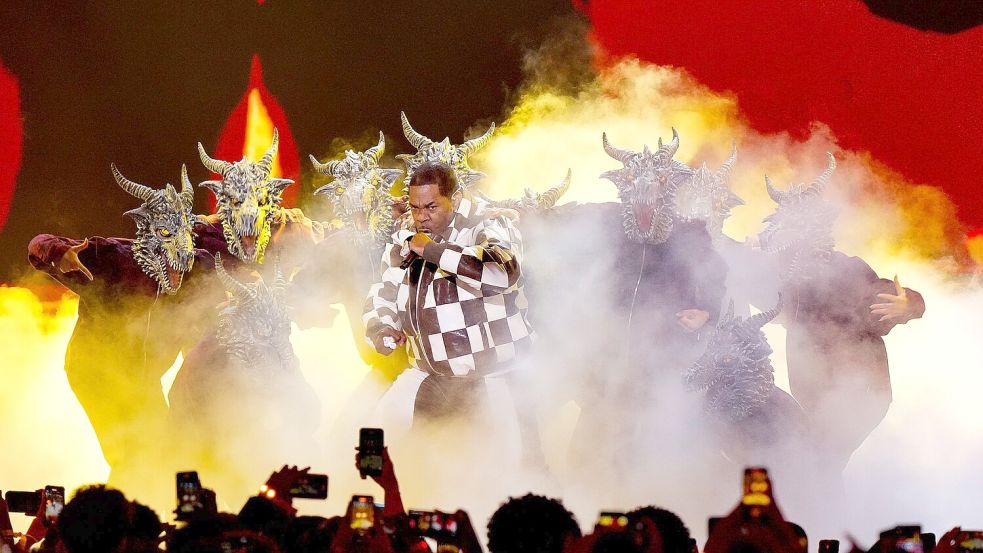 Busta Rhymes wurde für sein Lebenswerk als „Global Icon“ ausgezeichnet. Foto: Scott A Garfitt/Invision/AP