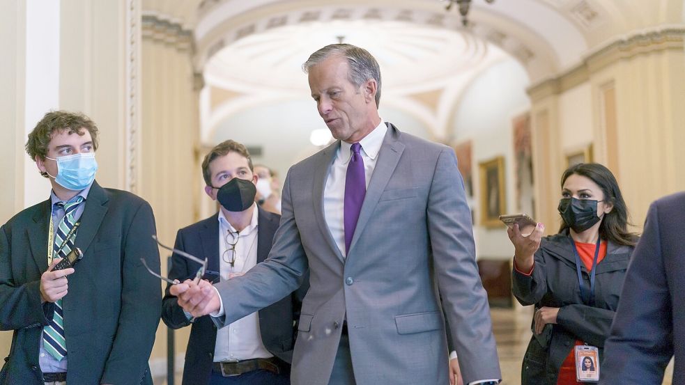 John Thune sitzt seit vielen Jahren im US-Senat. Foto: J. Scott Applewhite/AP/dpa