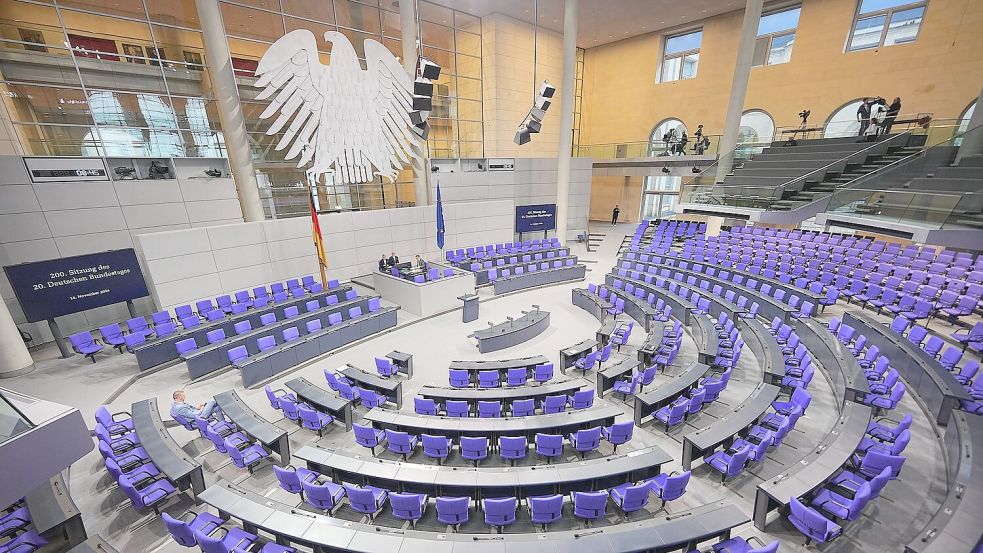 Der Bundestag legt nach dem Ampel-Aus eine Pause ein. Foto: Michael Kappeler/dpa