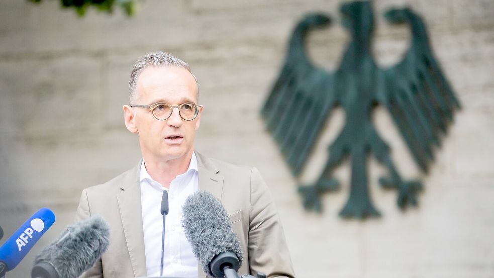 Am 16. August 2021 äußerte sich der damalige Außenminister, Heiko Maas (SPD), zur Situation in Afghanistan. Der Untersuchungsausschuss will ihn Ende November als Zeuge vernehmen. Foto: Christoph Soeder/dpa