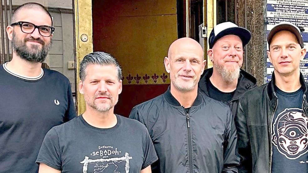 Die Band Drunk Motorcycle Boy bringt am Sonnabend gemeinsam mit zwei anderen Formationen Punkrock auf die Bühne des Auricher Jugendzentrums „Schlachthof“. Foto: privat