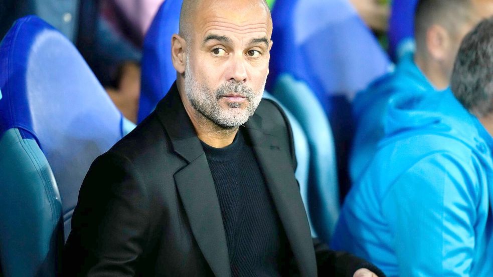 Pep Guardiola setzt seine Arbeit in Manchester fort. Foto: Petr Josek/AP