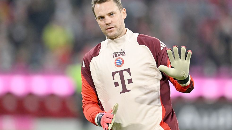 Manuel Neuer ist gegen den FC Augsburg dabei. Foto: Sven Hoppe/dpa