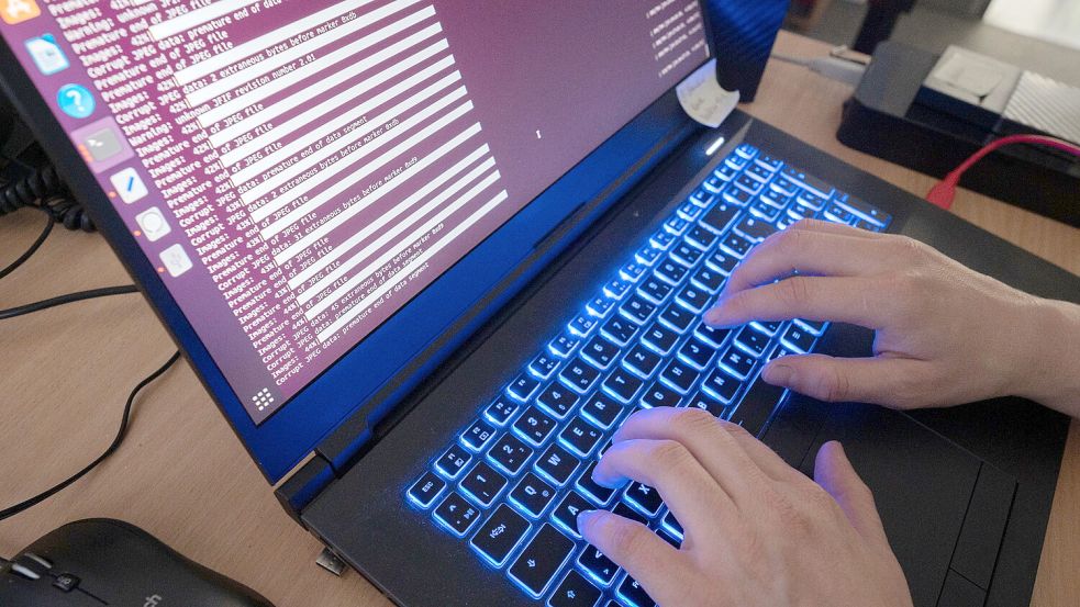 Computerkriminalität nimmt weiter zu. Foto: DPA