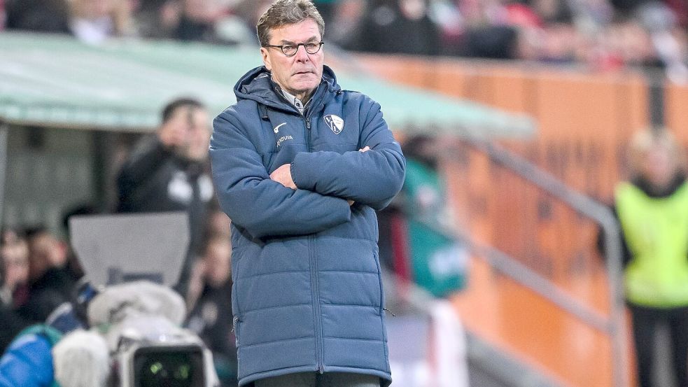 Der VfL Bochum verliert auch unter Trainer Dieter Hecking weiter. Foto: Harry Langer/dpa