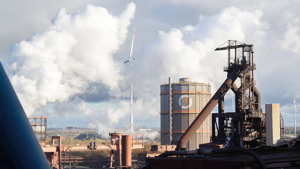 Beim Stahlkonzern Salzgitter sorgen mögliche Übernahmepläne seit Wochen für Unruhe. Foto: Julian Stratenschulte/dpa