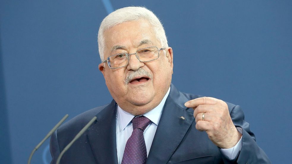 Palästinenserpräsident Mahmud Abbas hat nach dem Sturz des syrischen Machthabers Baschar al-Assad die Notwendigkeit betont, die Einheit Syriens zu wahren. Foto: Wolfgang Kumm/dpa