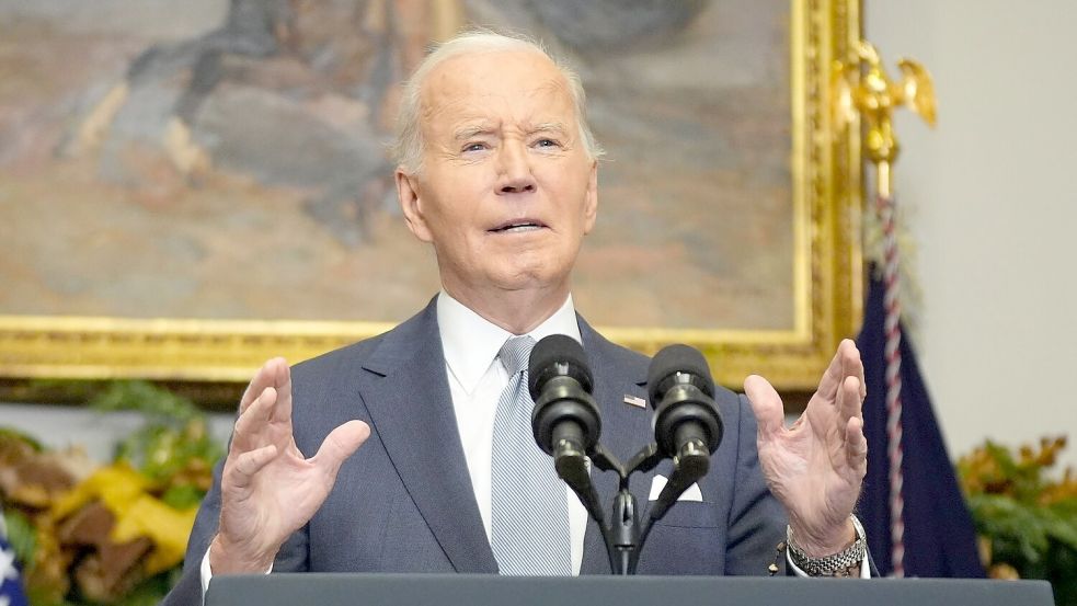 Biden will nicht zulassen, dass sich die Terrormiliz IS das Machtvakuum in Syrien zu Nutzen macht. Foto: Manuel Balce Ceneta/AP