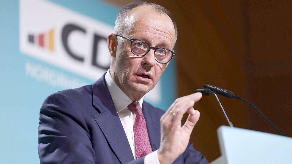 Markenzeichen „klare Kante“? Friedrich Merz schlug zuletzt andere Töne an. Das ist womöglich ein Fehler. Foto: Imago/Christoph Hardt