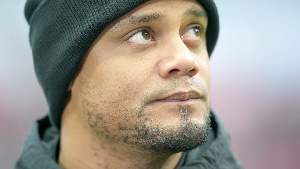 Bayern-Trainer Vincent Kompany erlebte in Mainz einen gebrauchten Tag. Foto: Thomas Frey/dpa