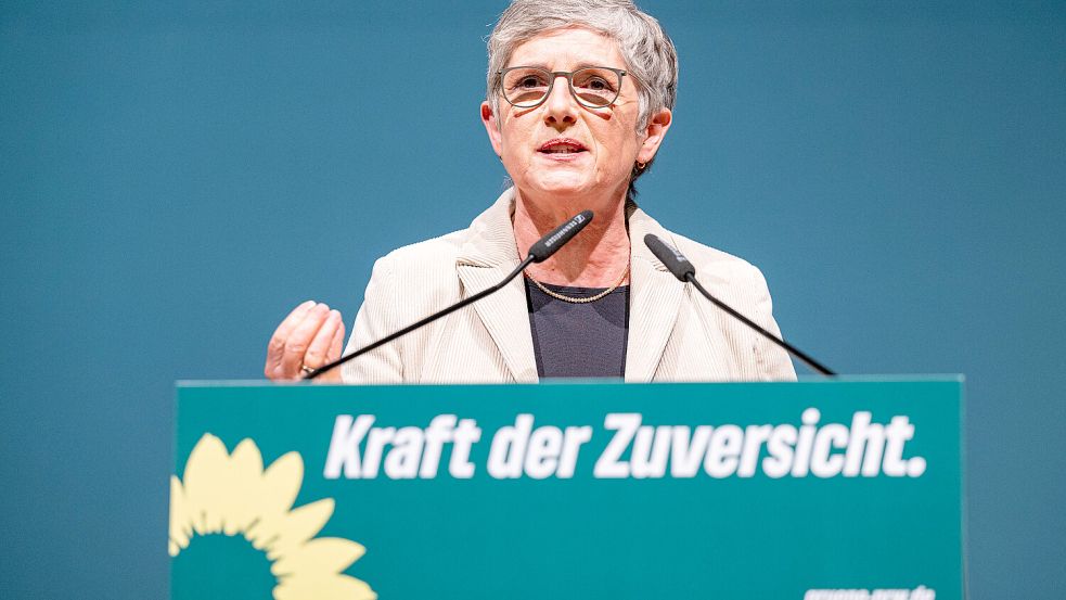 Die grüne Co-Fraktionschefin im Bundestag, Britta Haßelmann: „Einer Partei, die in Teilen gesichert rechtsextrem ist, sollte man solche wichtigen Positionen der Demokratie nicht anvertrauen.“ Foto: Guido Kirchner