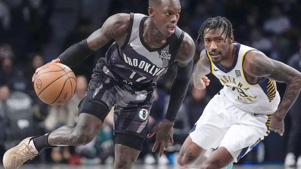 Dennis Schröder spielt eine starke Saison und und wechselt nun den Club. Foto: Frank Franklin II/AP/dpa