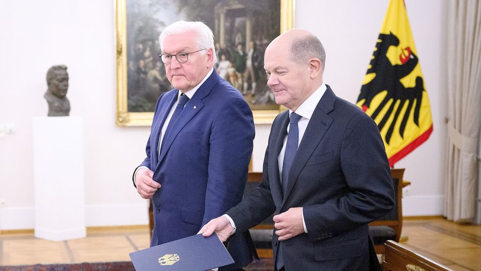 Jetzt muss nur noch der Bundespräsident der Neuwahl zustimmen. Foto: Bernd von Jutrczenka/dpa