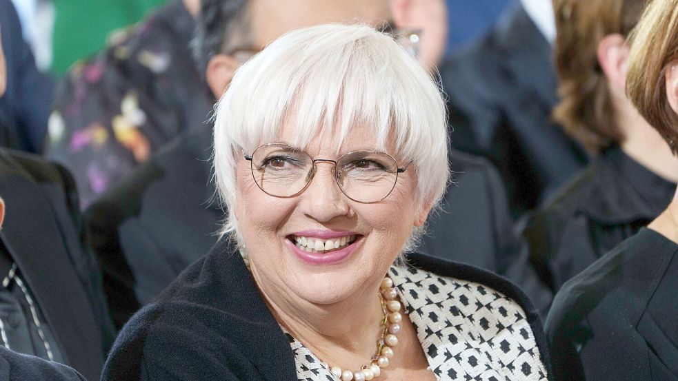 Kulturstaatsministerin Claudia Roth zeigt sich erleichtert über die Zustimmung zum neuen Filmförderungsgesetz. (Archivbild) Foto: Andreas Arnold/dpa Pool/dpa