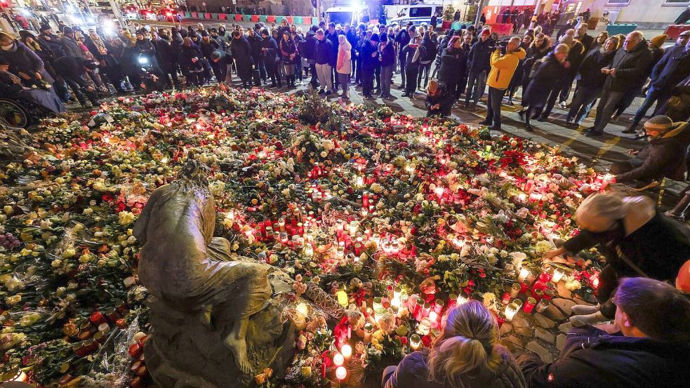 Magdeburg trauert. Foto: Jan Woitas/dpa