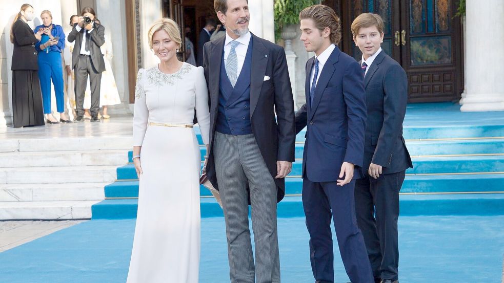 Pavlos und Familie heißen künftig „de Grèce“ mit Nachnamen. (Archivbild) Foto: Jose Ruiz/EUROPA PRESS/dpa