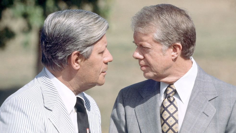 Im Alter von 100 Jahren gestorben: Jimmy Carter. Foto: Heinz Wieseler/dpa