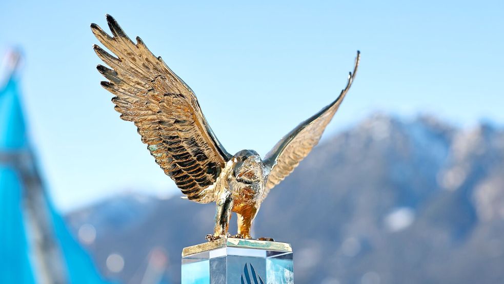 Wer holt sich den goldenen Adler? Österreich ist klar favorisiert. Foto: Daniel Karmann/dpa