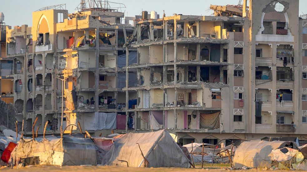 In der katarischen Hauptstadt Doha laufen zurzeit wieder Verhandlungen über eine Gaza-Waffenruhe. (Archivbild) Foto: Abdel Kareem Hana/AP/dpa