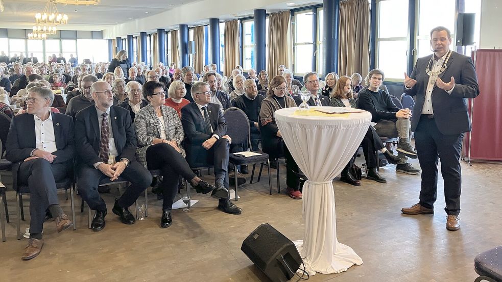 Wie schon im vergangenen Jahr lädt Bürgermeister Florian Eiben zu den Neujahrsbegegnungen im Haus des Gastes ein. Foto: Rebecca Kresse