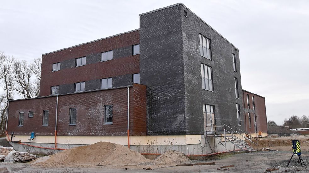 Am neuen Wasserwerk in Siegelsum wird seit fast vier Jahren gebaut. Foto: Thomas Dirks