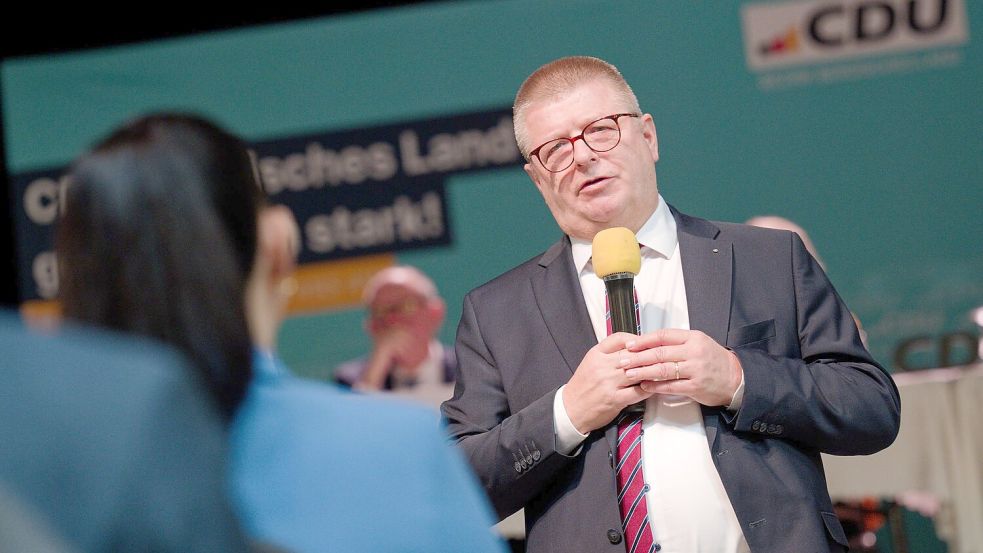 Thomas Haldenwang ist CDU-Direktkandidat für den Bundestag im Wahlkreis Wuppertal I. Foto: Henning Kaiser/dpa