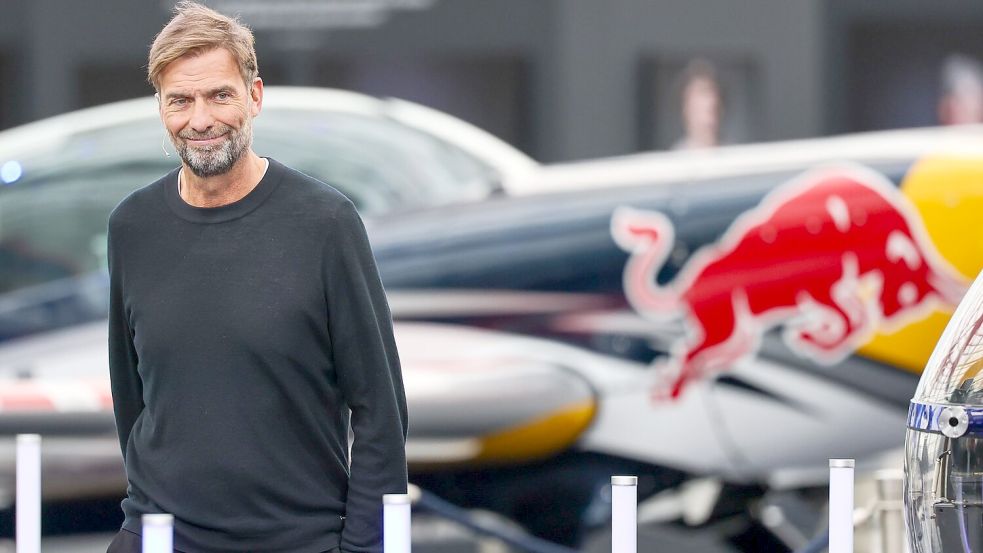 Jürgen Klopp bei seiner Vorstellung in Salzburg. Foto: Jan Woitas/dpa