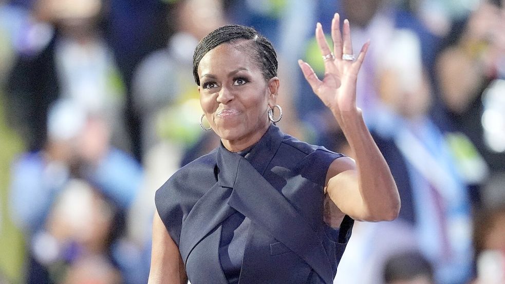 Die ehemalige First Lady Michelle Obama. (Archivbild) Foto: Charles Rex Arbogast/AP/dpa