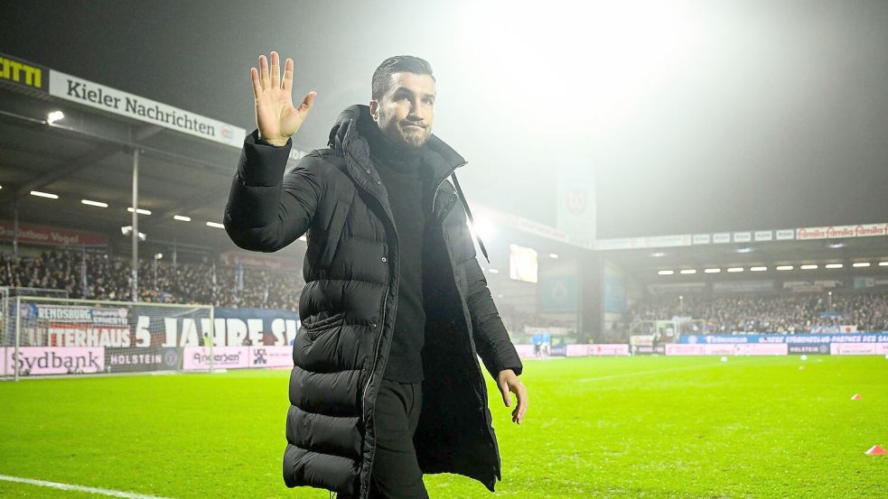 Noch halten die BVB-Verantwortlichen zu Trainer Nuri Sahin. Foto: Gregor Fischer/dpa