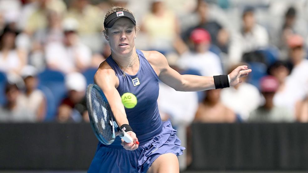 Verlor in der dritten Runde der Australian Open: Laura Siegemund Foto: Lukas Coch/AAP/dpa