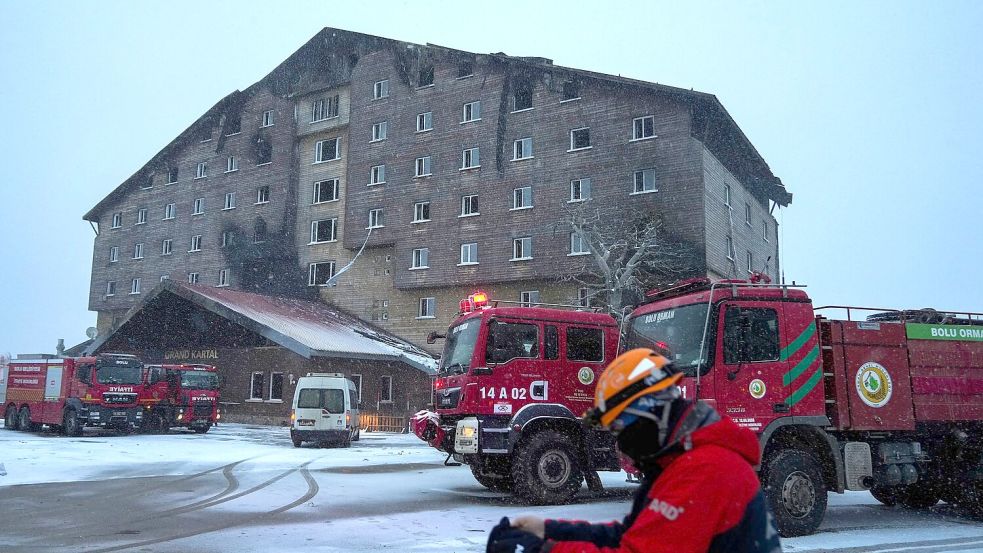 Die Brandkatastrophe passierte in einem türkischen Skigebiet. Foto: Francisco Seco/AP/dpa