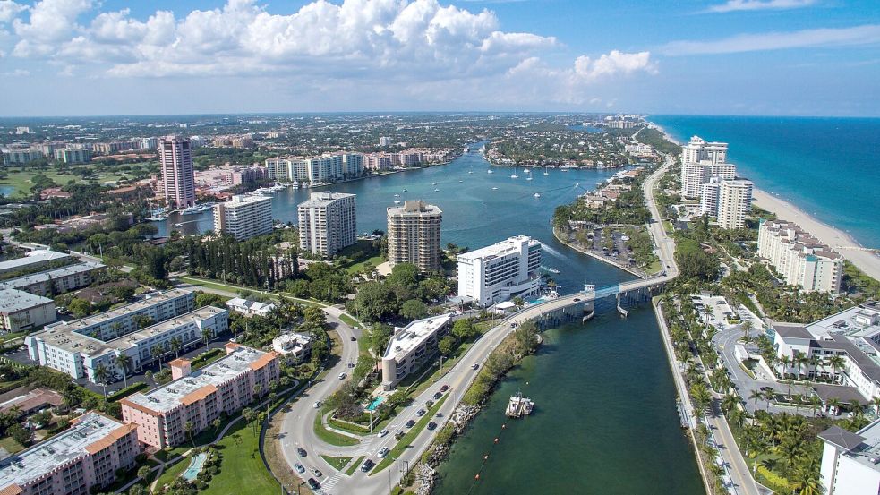 Boca Raton liegt in Süd-Florida, nördlich von Miami. Foto: City of Boca Raton