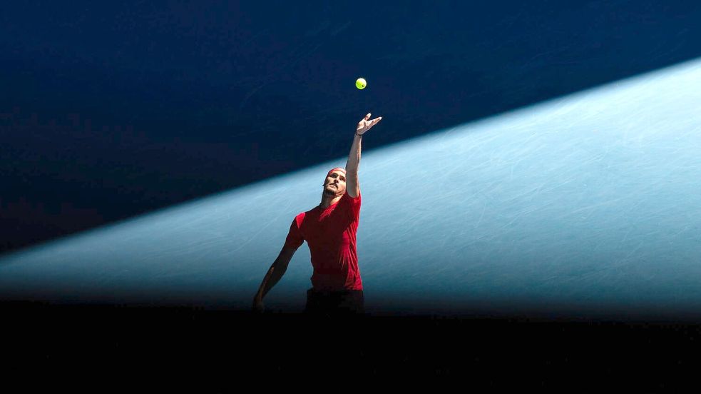 Alexander Zverev spielt bei den Australian Open im Finale im den Titel Foto: Hu Jingchen/XinHua/dpa