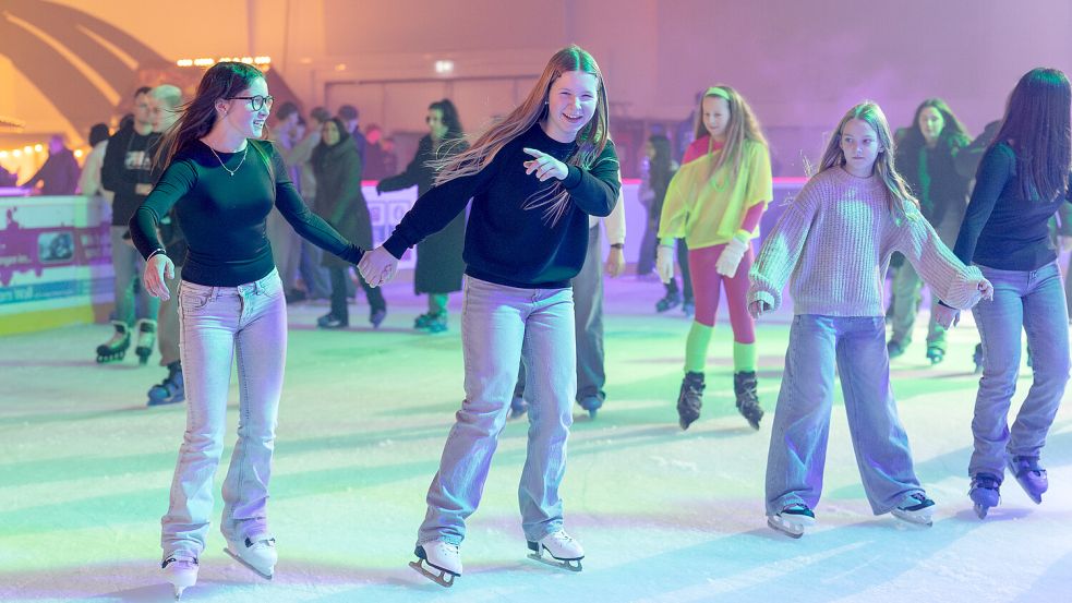 Am 25. Januar ging die Emder Eiszeit in die siebte Runde. Foto: www.fotografie-ihler.de