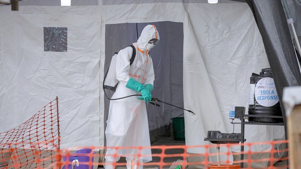 In Uganda gab es einen Ebola-Ausbruch. - Maßnahmen wurden ergriffen. (Archivbild) Foto: Hajarah Nalwadda/AP/dpa