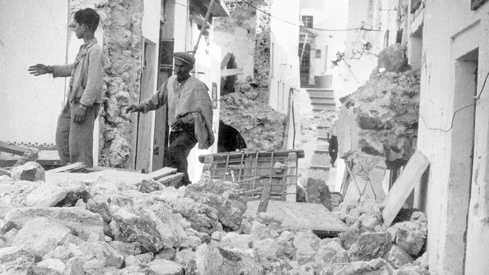 Zuletzt wurde die Insel 1956 von zwei schweren Beben verwüstet. (Archivbild) Foto: picture-alliance/ dpa