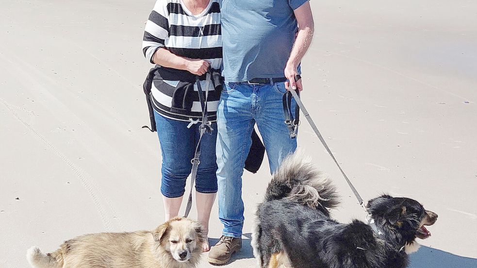 Michael und Trix Albers sind auf ungewöhnlichem Wege zusammengekommen. Ihre Liebesgeschichte im Protokoll. Foto: Privat von der Familie Albers