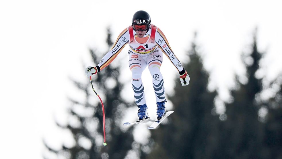 Fährt wahrscheinlich seine letzte WM: Der deutsche Routinier Romed Baumann. Foto: Marco Trovati/AP/dpa