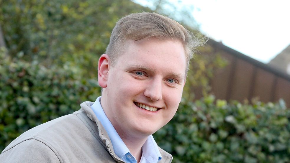 Hendrik Hartmann aus Strackholt will für die FDP in den neu gewählten Bundestag einziehen. Foto: Romuald Banik