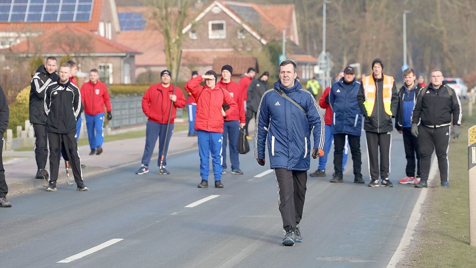 Mathias Cremer feierte mit Pfalzdorf einen Arbeitssieg gegen Ardorf. Nun kommt es zum Spitzenwettkampf in Reepsholt.Foto: Wilfried Gronewold